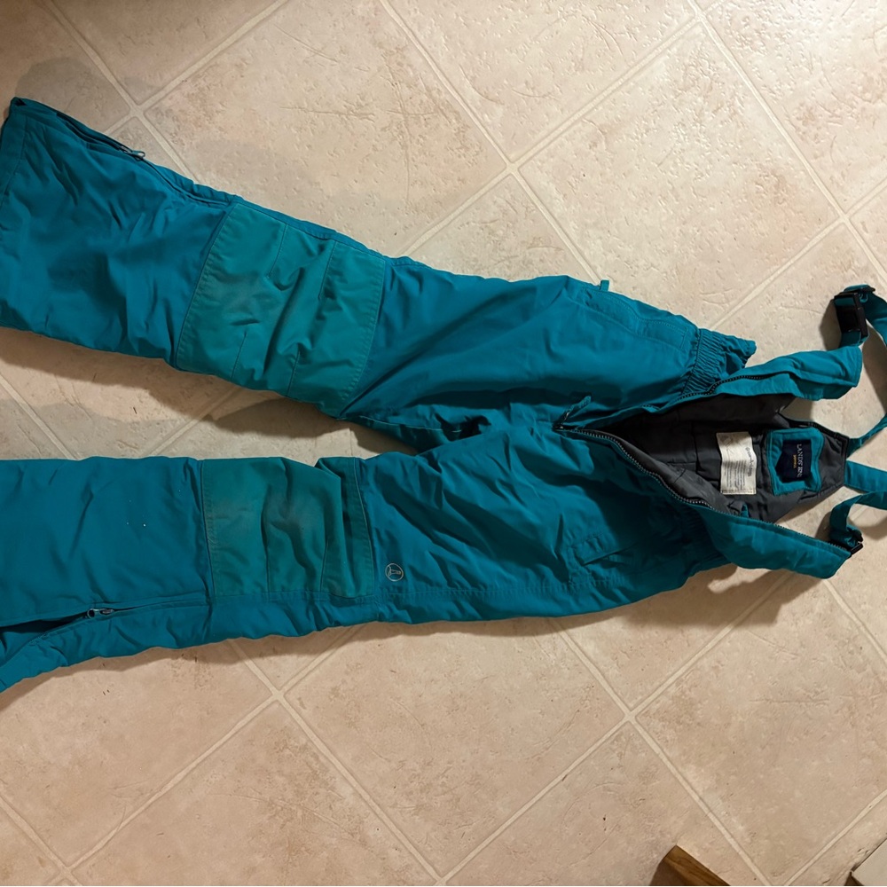 Lands End size 10 Snowpants with Bib